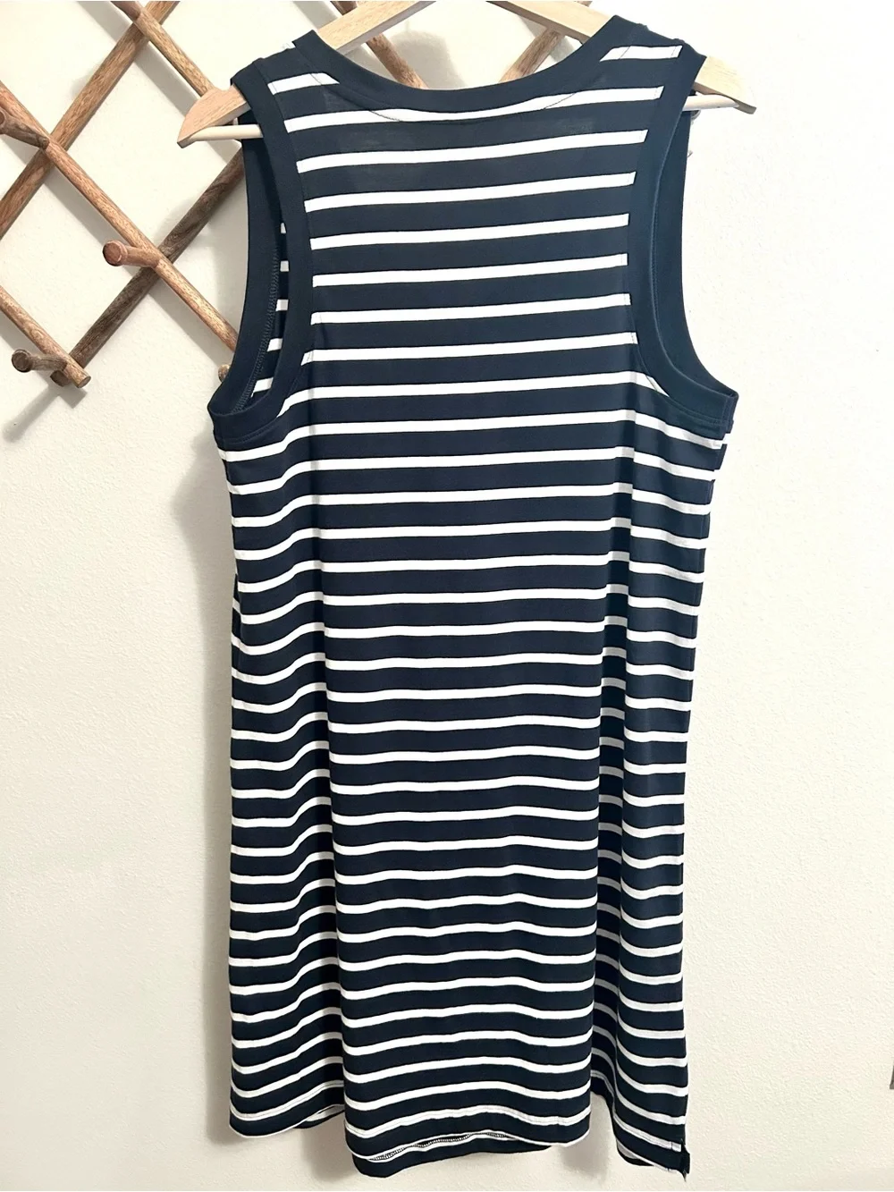 Pact Softspun A-Line Tank Dress size Medium in Monterey Stripe - Picture 5 of 7